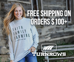 Free Shipping Turnrows ad