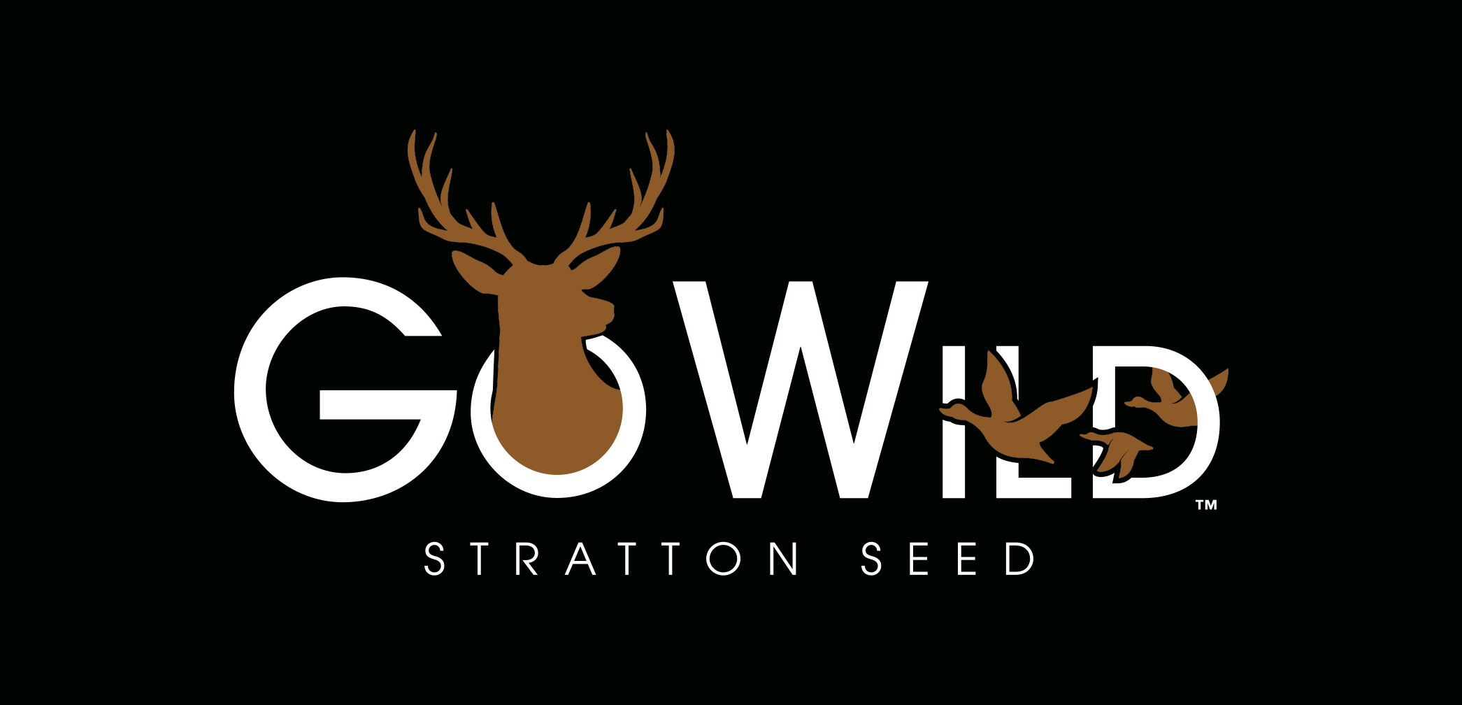 GoWild logo with white text